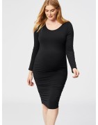 Body Hugging Long Sleeve Maternity Dress | Cake Maternity