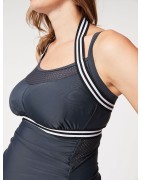 Chinotto Maternity Tankini (Busty D-I Cups)