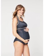 Chinotto Maternity Tankini (Busty D-I Cups)