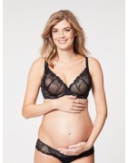 Truffles Moulded Cup Plunge Lace Bra | Cake Maternity