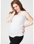 Maternity Fitted Ruched Tank | Cake Maternity