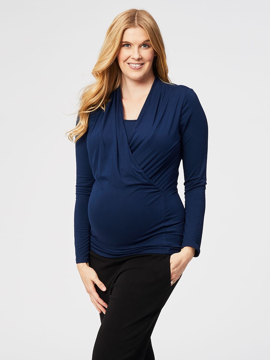 Long Sleeve Maternity Nursing Top | Cake Maternity