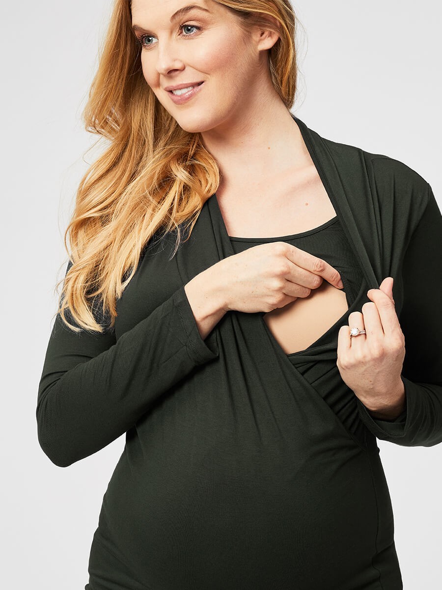 Long Sleeve Maternity Nursing Top | Cake Maternity