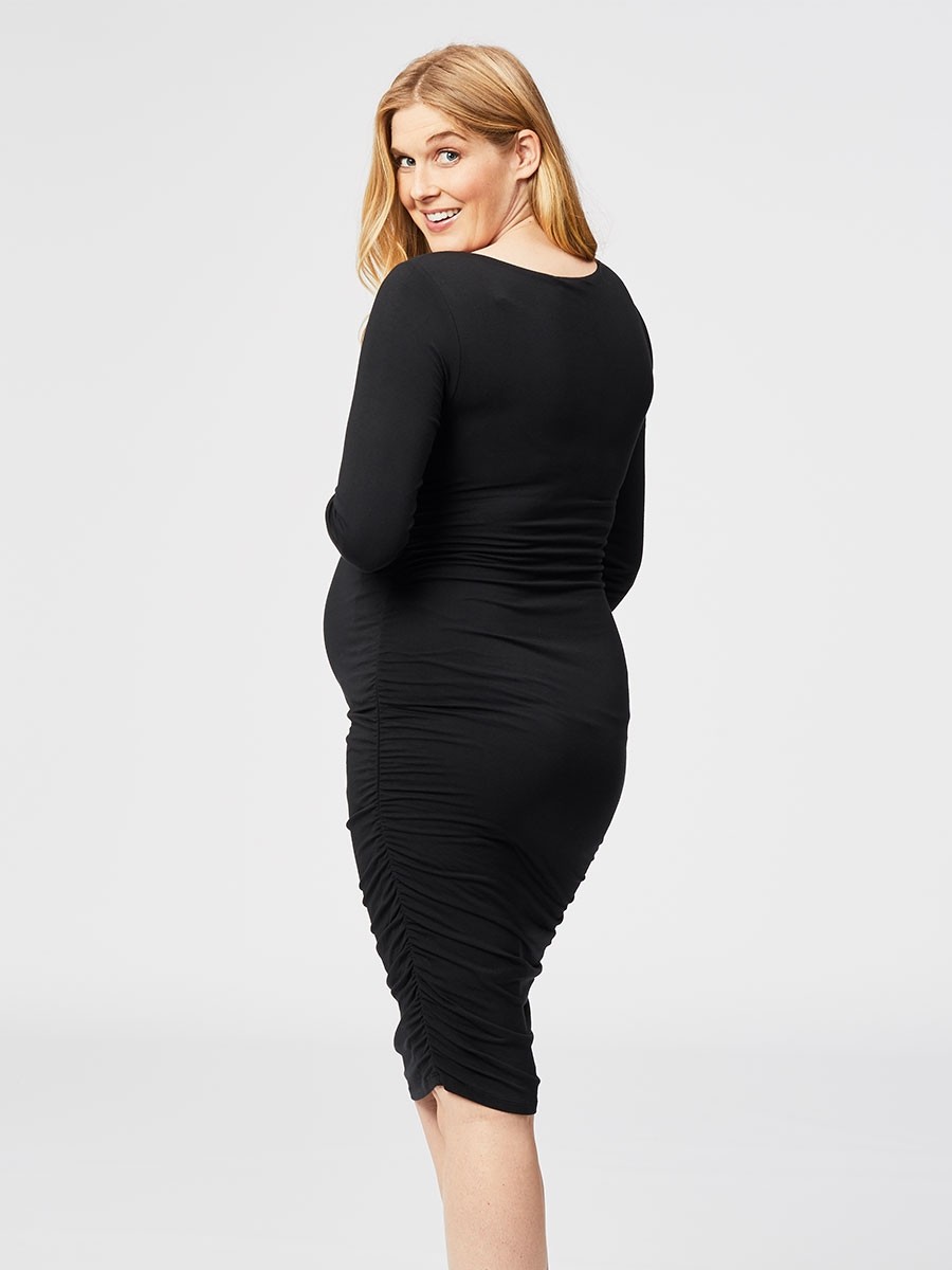 Body Hugging Long Sleeve Maternity Dress | Cake Maternity